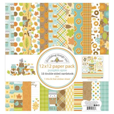 Doodlebug Pumpkin Spice Designpapier - Paper Pack